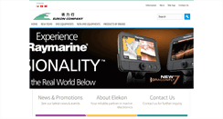 Desktop Screenshot of elekonmarine.com
